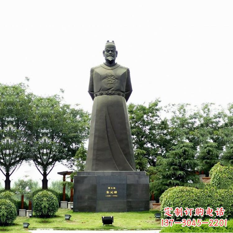 福建“洪武之治”明太祖石雕塑像