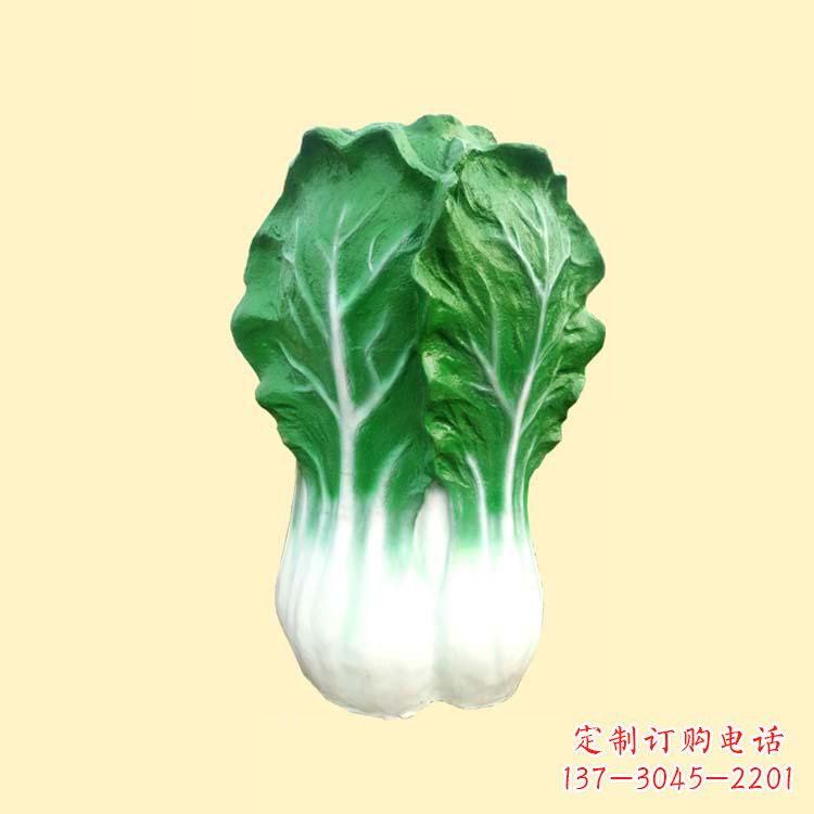 福建白菜卡通雕塑