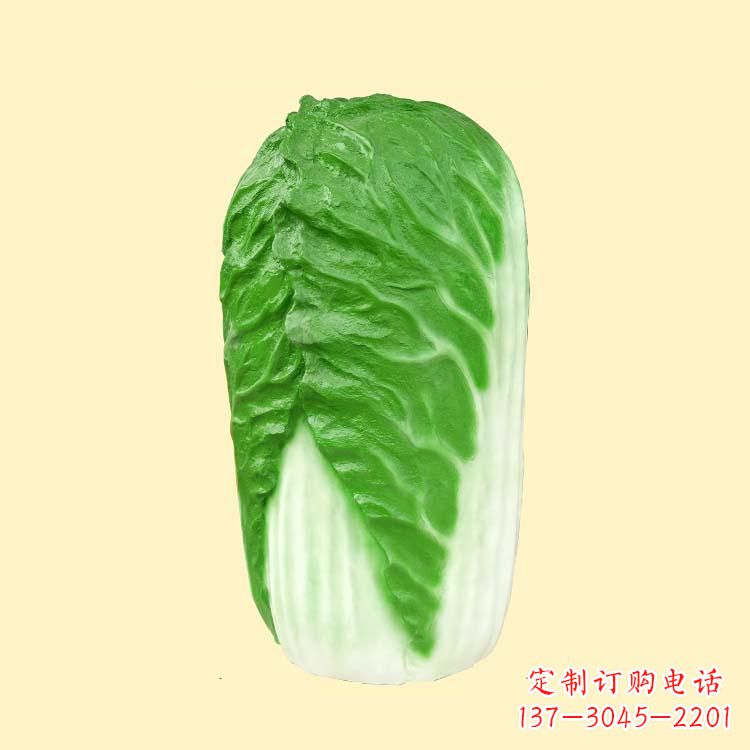 福建玻璃钢大白菜雕塑