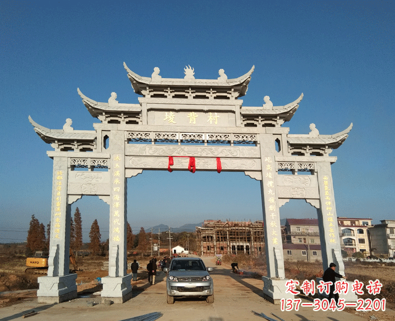 福建全国著名景点石雕牌坊