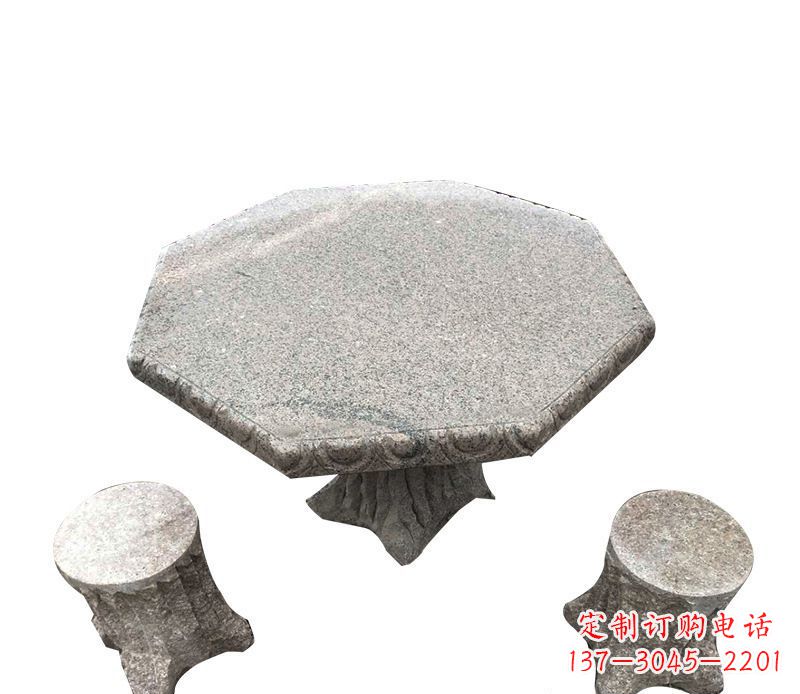 福建八角石桌凳系列