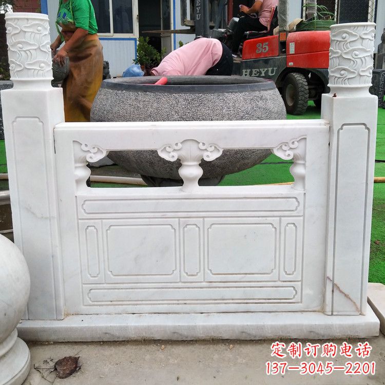 福建白色石雕栏板