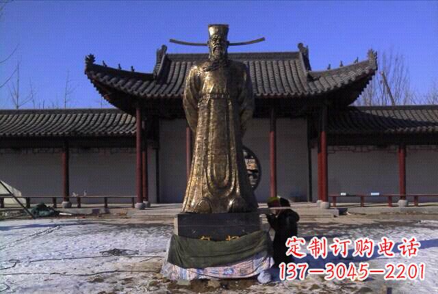 福建包拯铜雕文化艺术的完美结合