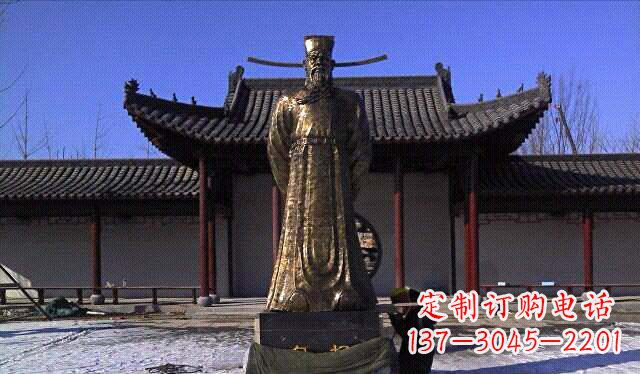 福建包拯古代名人铜雕