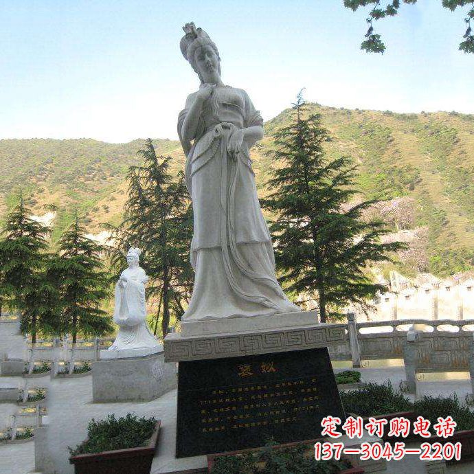 福建褒姒雕像-中国古代知名美女“烽火戏诸侯”相关人物雕塑