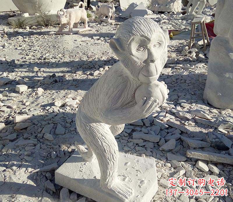 福建“猴子石雕”——精致细腻的石头精雕