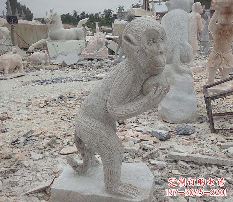 福建新猴子雕像,传承古老传说