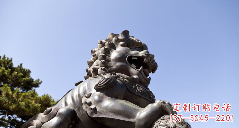 福建新精美铜质狮子雕塑