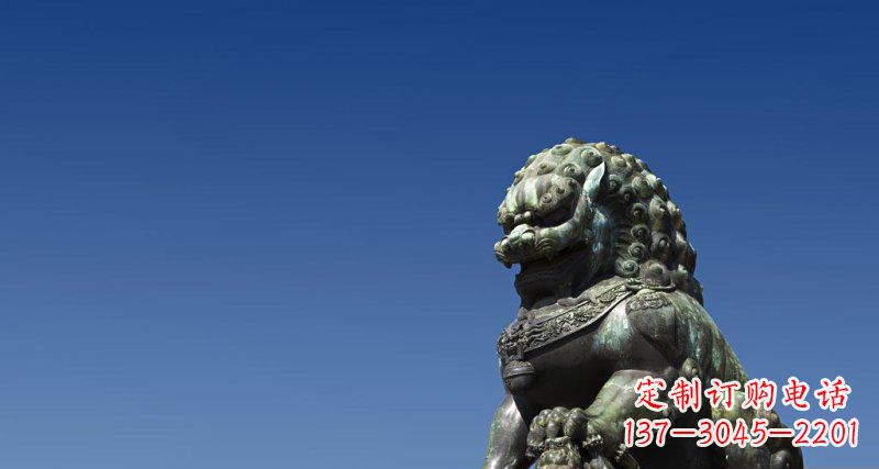 福建北京青铜狮子雕塑 (2)