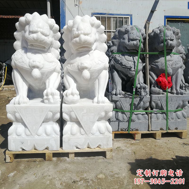 福建狮子的力量——北京狮子雕塑