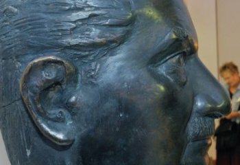 福建20世纪存在主义哲学的创始人马丁·海德格尔头像铜雕