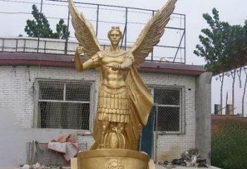 福建阿波罗人物铜雕