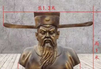 福建“包拯”铜雕像传承历史文化的经典之作