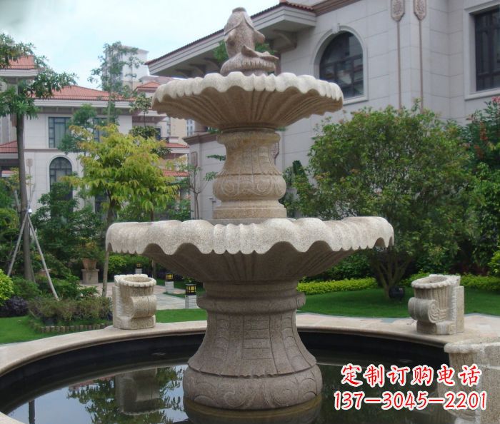 福建别墅景观欧式喷泉石雕 (3)