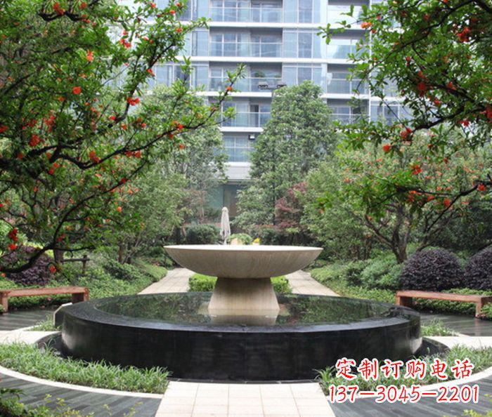 福建别墅景观欧式喷泉石雕 (4)