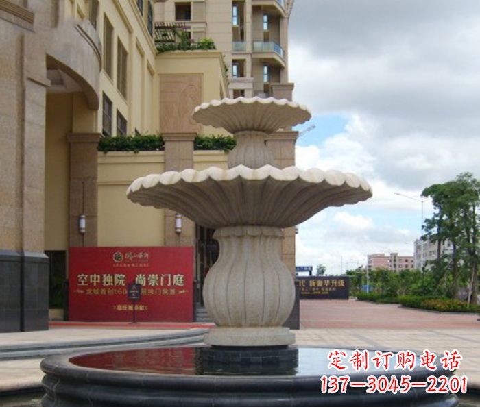 福建别墅景观欧式喷泉石雕 (5)