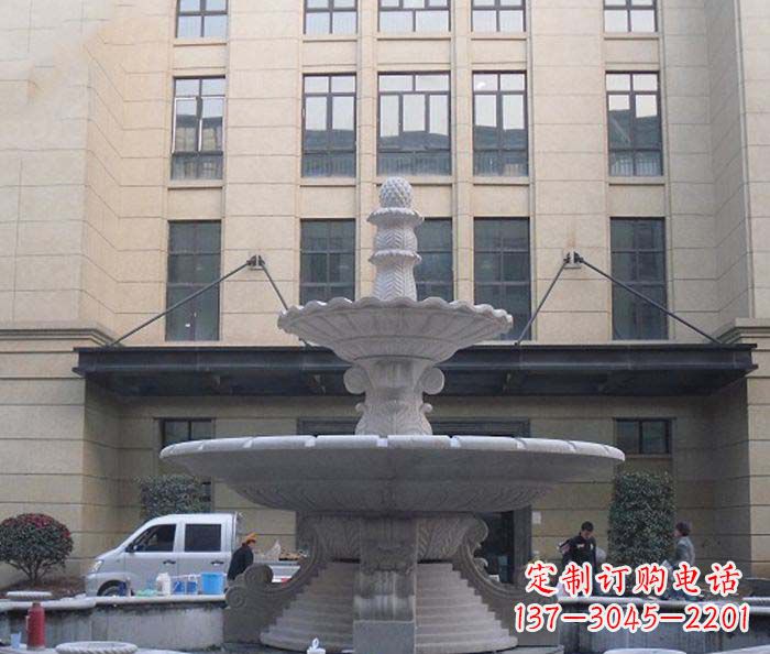 福建别墅景观欧式喷泉石雕