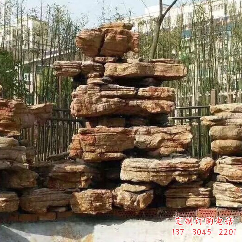 福建自然美景·假山奇石