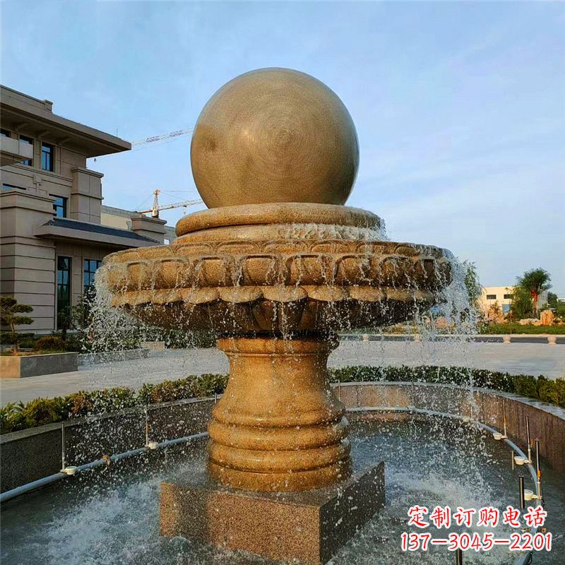 福建风水球,祈福招财喷泉