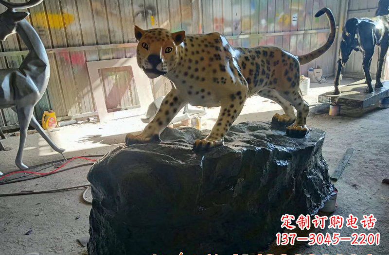 福建新颖豹子雕塑