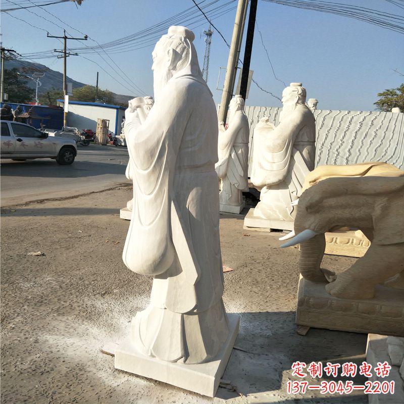 福建孔子——玻璃钢雕塑的象征