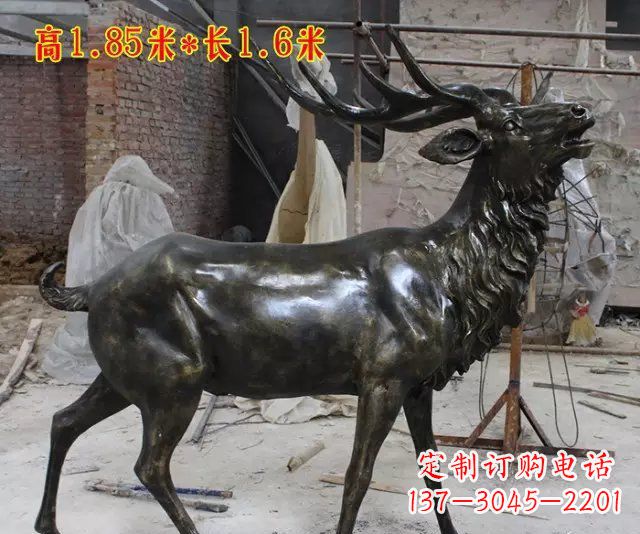 福建玻璃钢仿铜动物雕塑精美绝伦