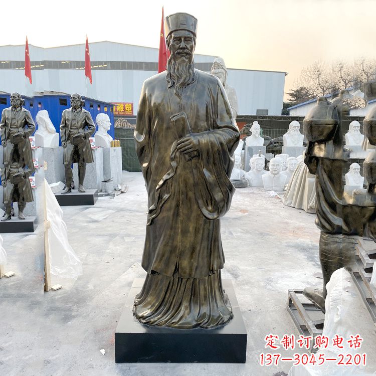 福建玻璃钢仿铜苏轼苏东坡名人雕塑