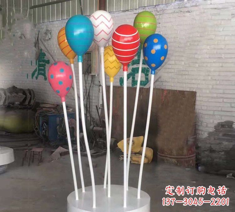福建玻璃钢仿真彩绘气球
