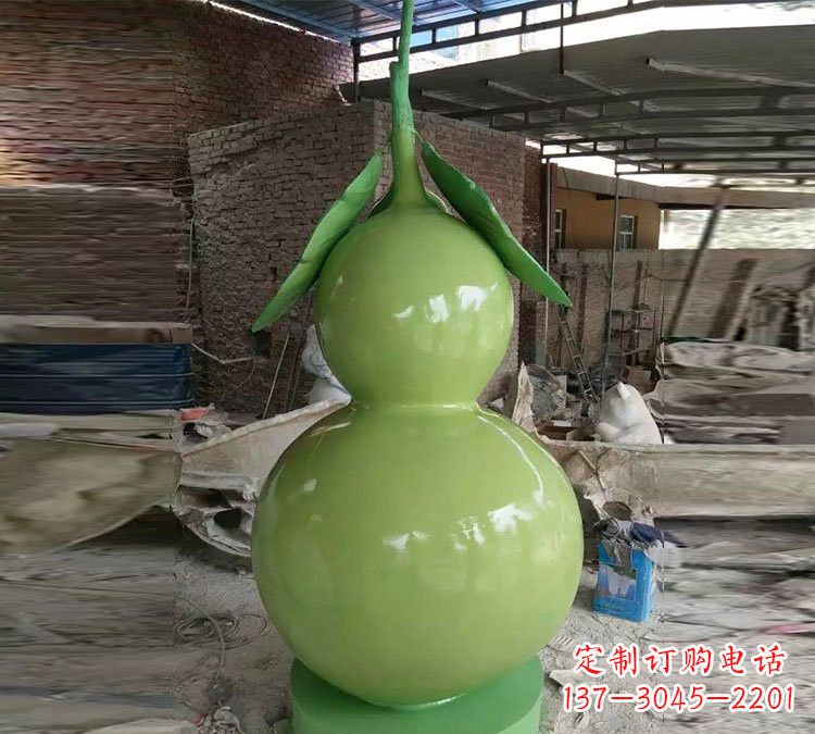 福建玻璃钢葫芦雕塑——艺术中的精美之作