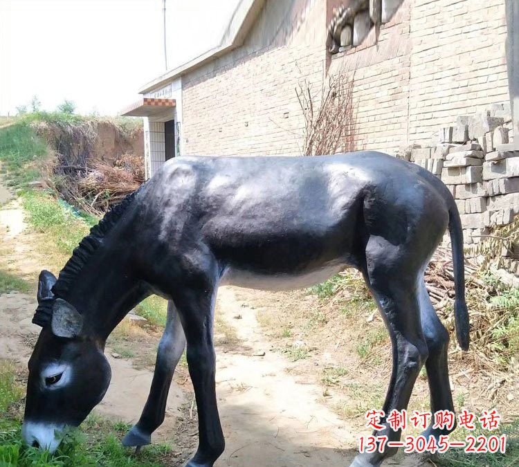 福建玻璃钢雕刻毛驴,传承传统文化