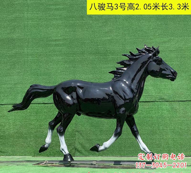 福建玻璃钢马雕塑一种特殊的艺术品
