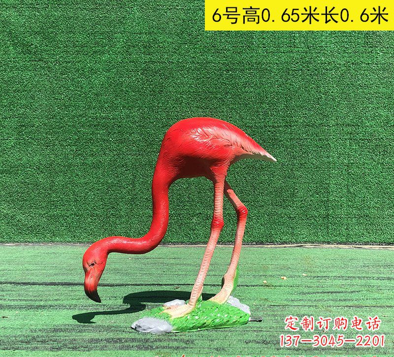 福建玻璃钢火烈鸟雕塑222