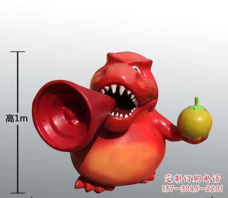 福建玻璃钢卡通动物雕塑