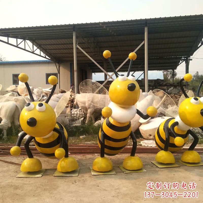 福建玻璃钢蜜蜂雕塑艺术与科技的完美结合