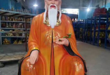 福建玻璃钢彩绘佛像钟雕塑——精美宗教艺术装饰