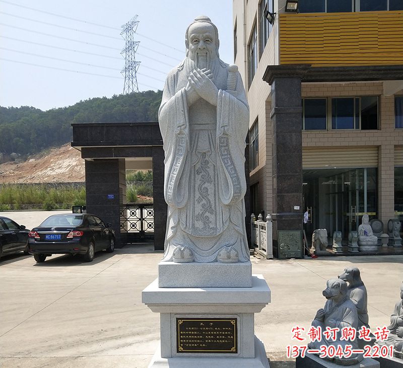 福建玻璃钢孔子像