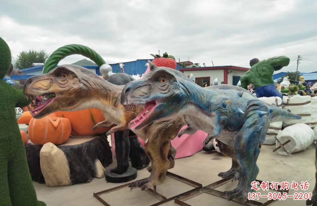福建恐龙雕塑玻璃钢的艺术精品
