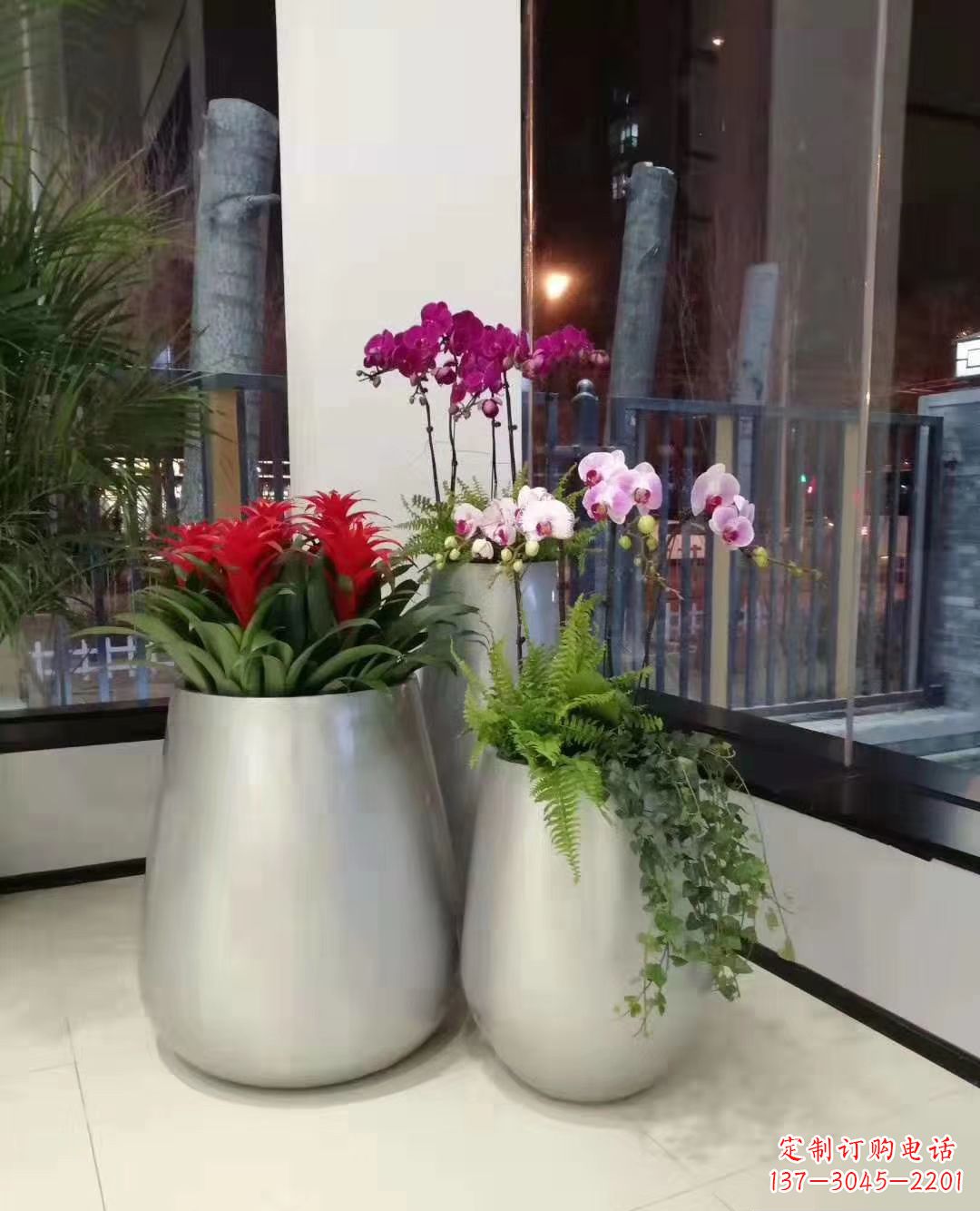 福建玻璃钢花盆雕塑艺术之美