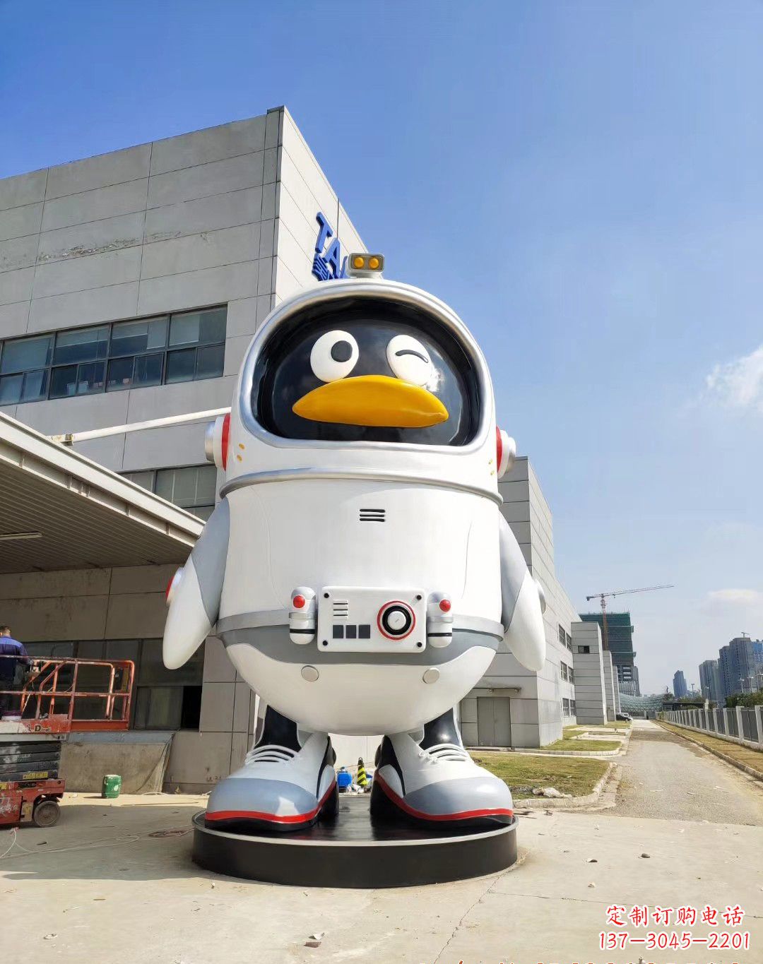 福建玻璃钢企鹅雕塑——海洋的象征