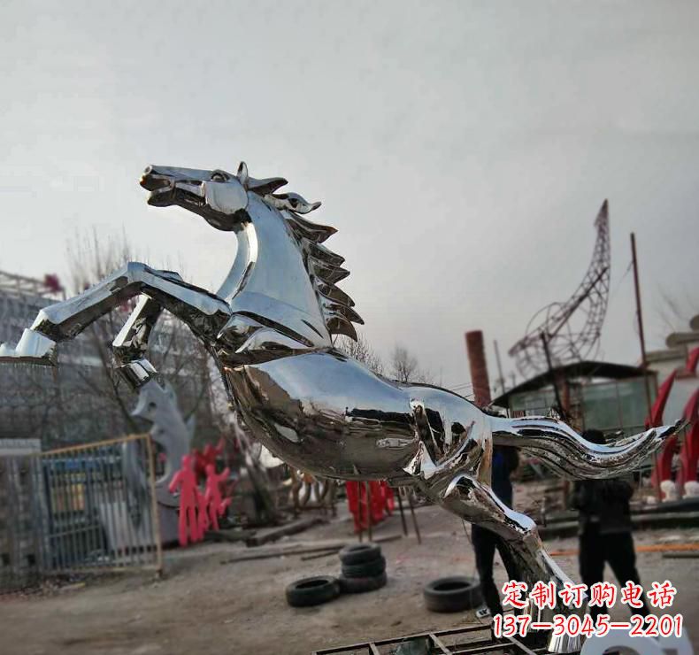 福建不锈钢奔跑马雕塑驰骋在人间的艺术精灵
