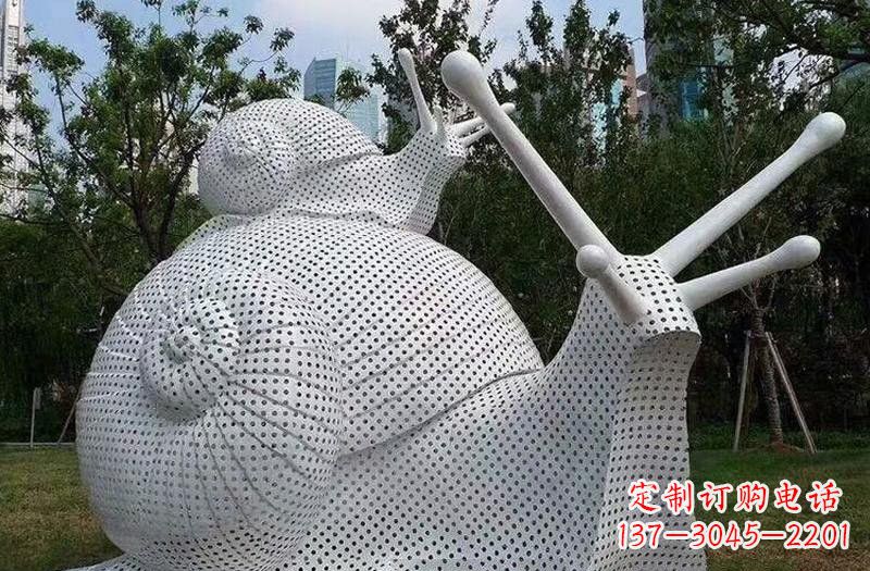 福建不锈钢蜗牛雕塑把自然美搬进家居