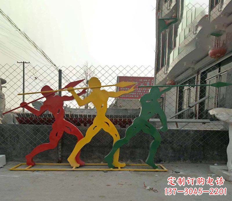福建不锈钢标枪雕塑一种新兴的艺术形式