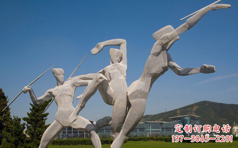 福建不锈钢标枪雕塑一种新型的艺术形式