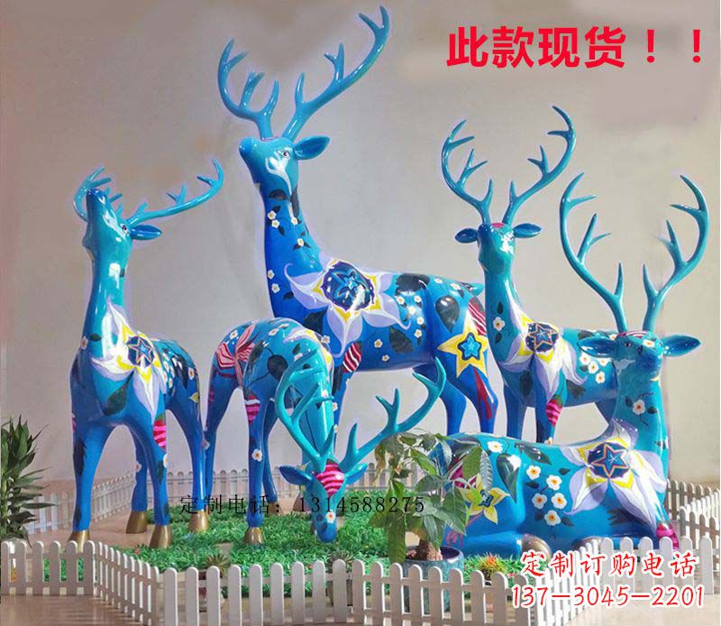 福建不锈钢彩绘动物雕塑——让公园更加美丽