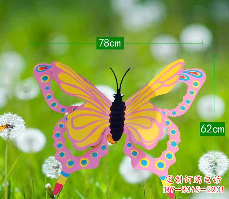 福建不锈钢蝴蝶雕塑美观耐用的艺术品