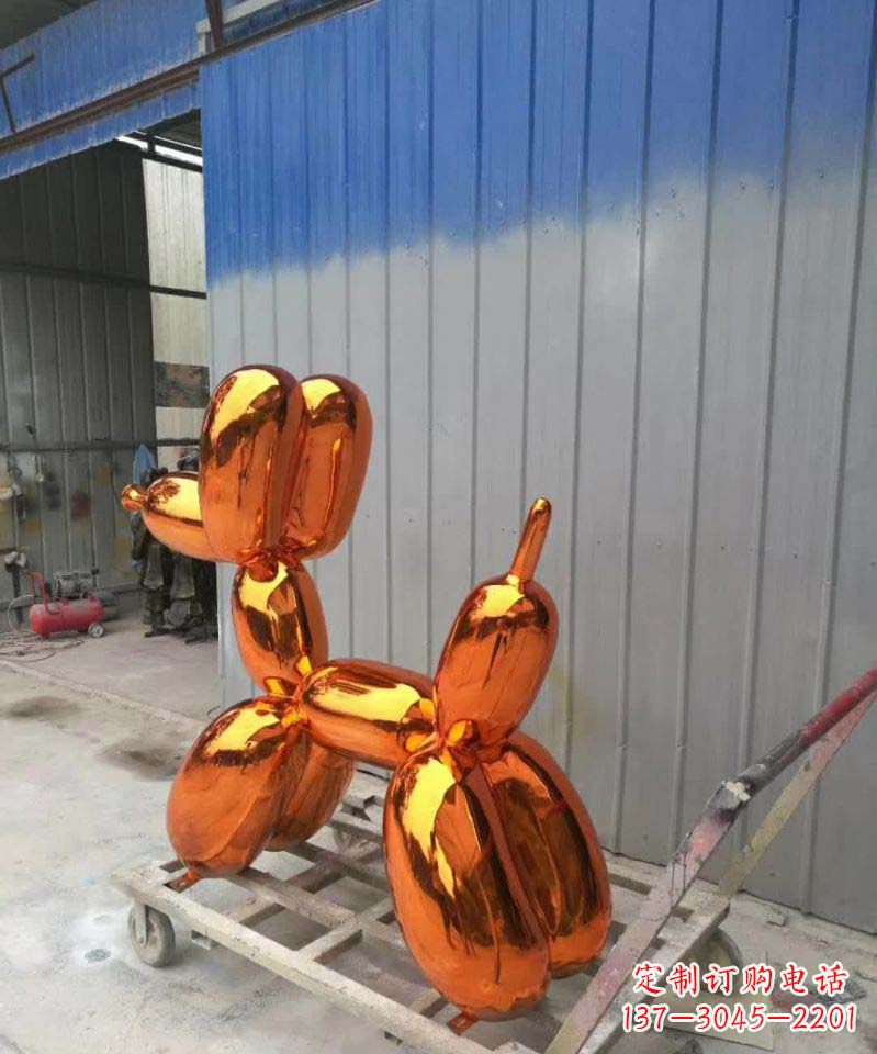 福建不锈钢彩色气球小狗雕塑——艺术与美学的完美结合
