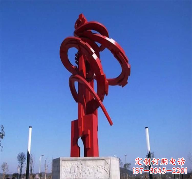 福建不锈钢齿轮雕塑把技术艺术完美结合