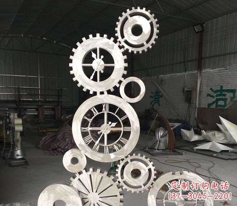 福建不锈钢齿轮雕塑艺术与科技的完美结合