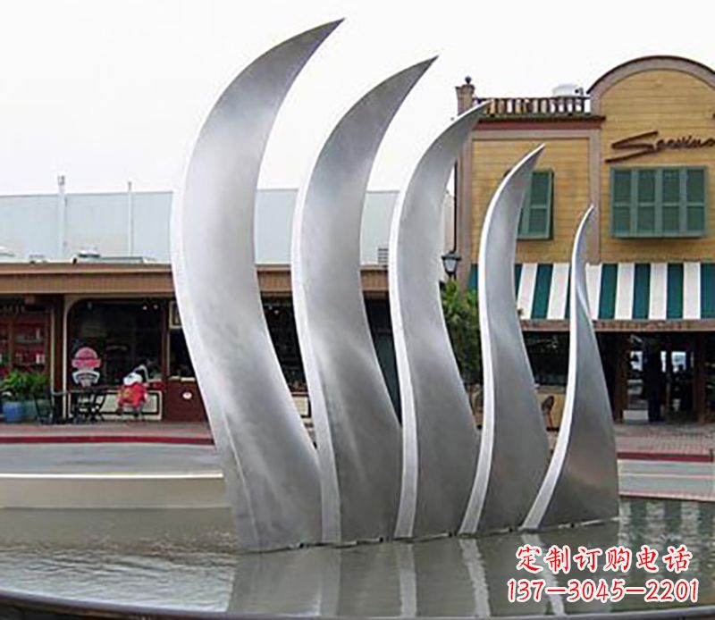 福建不锈钢翅膀雕塑给空中带来力量与美丽