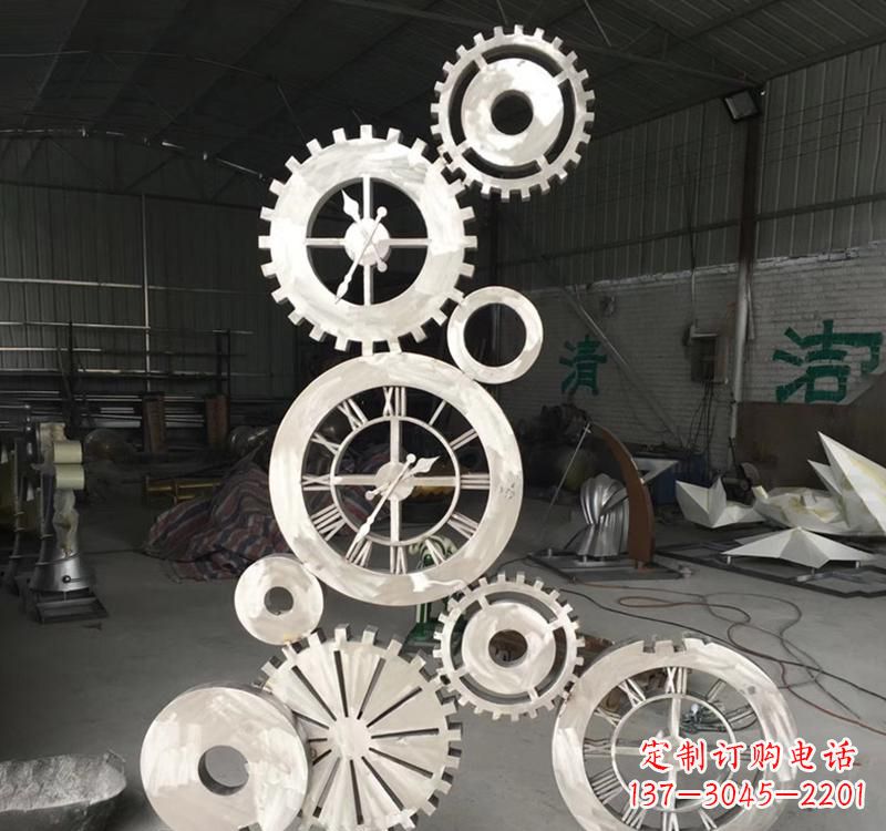 福建齿轮雕塑精致细腻的艺术品